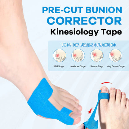👣Pre-cut Hallux Valgus Corrector Kinesiology Tape