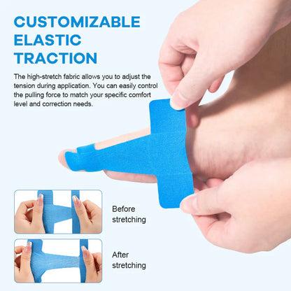 👣Pre-cut Hallux Valgus Corrector Kinesiology Tape