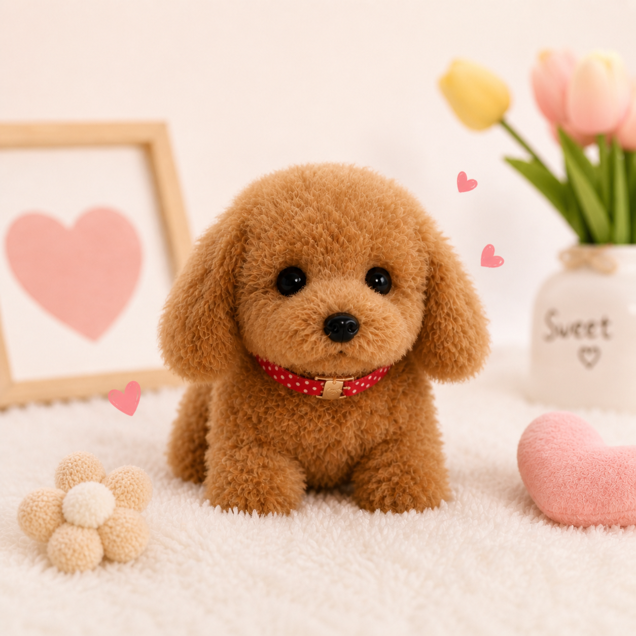 Soft Plush Puppy That Walks and Barks