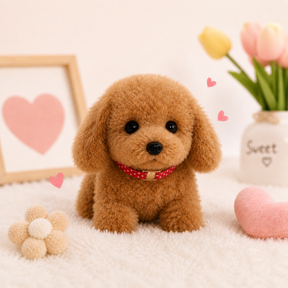 Soft Plush Puppy That Walks and Barks