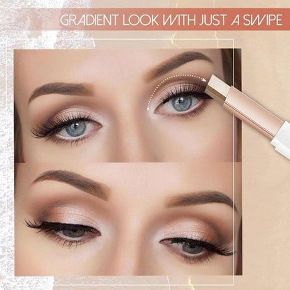 6Pcs Two Color Eyeshadow Stick Set