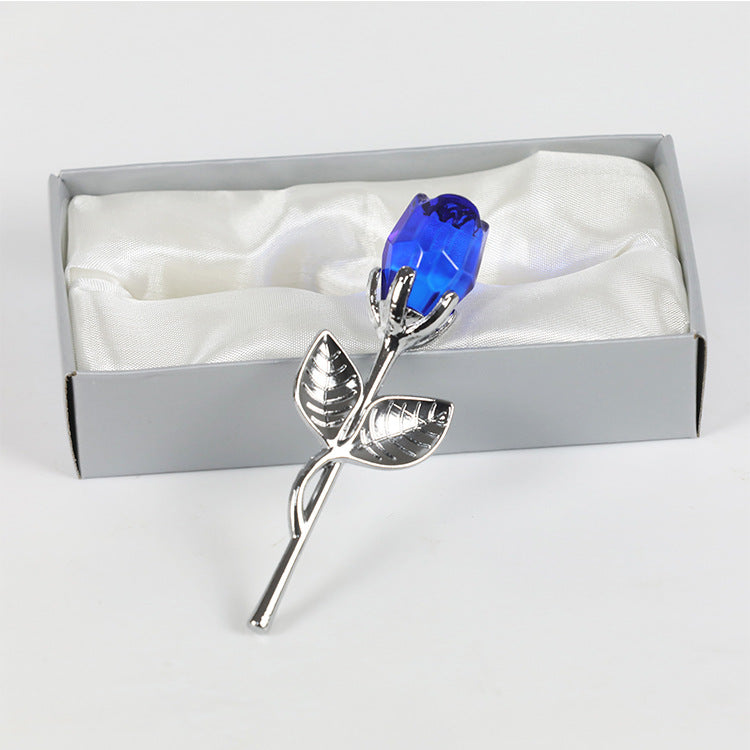 Eternal Love Metal Crystal Rose Timeless Gift