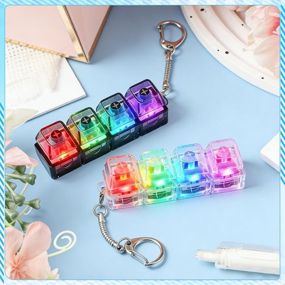 Mechanical Click Board Keychain