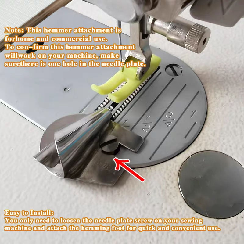 Sewing Rolled Hemmer