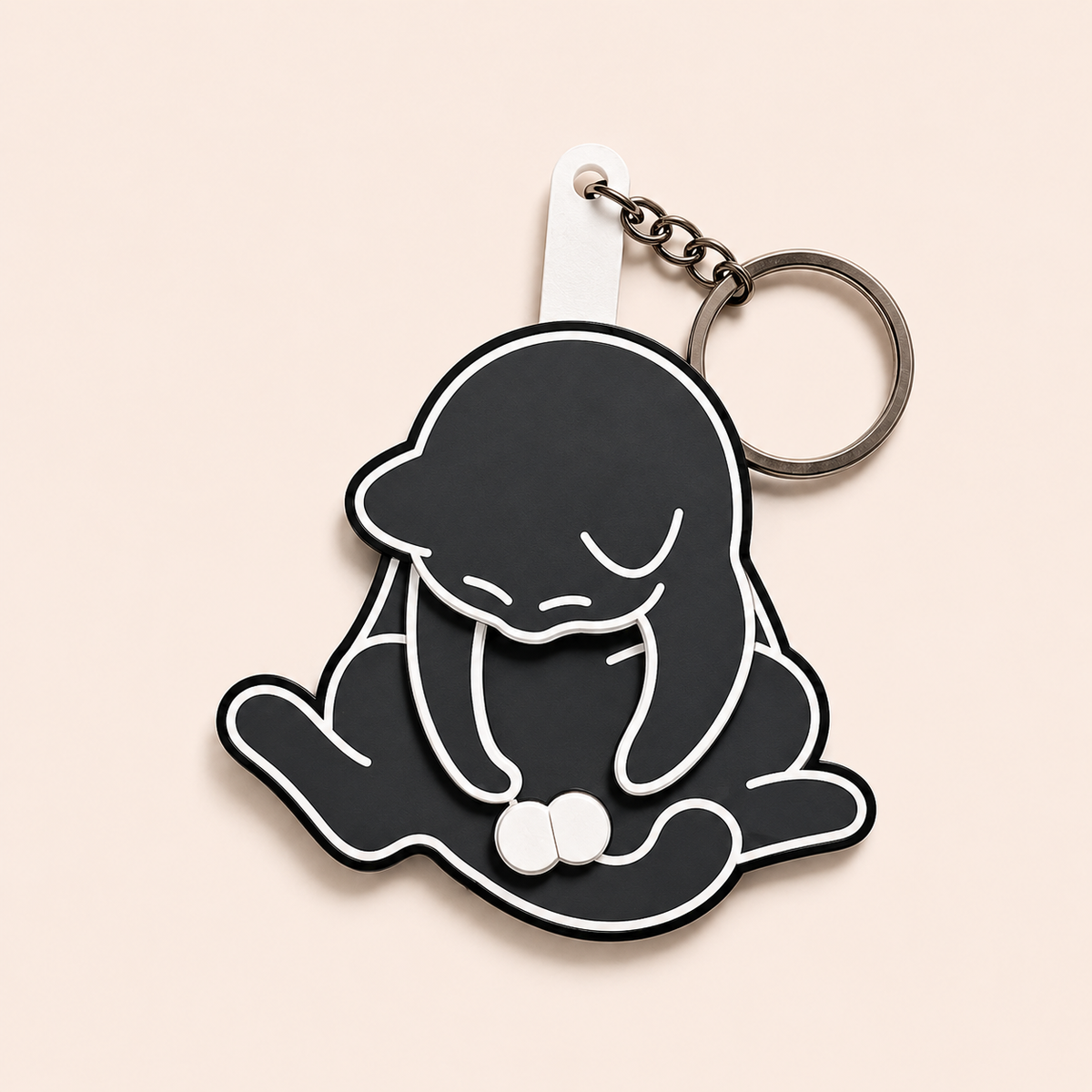 Funny Cat Keychain