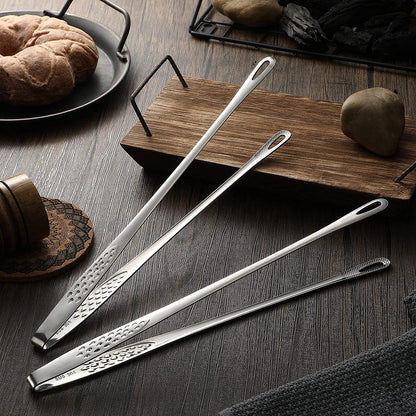 Stainless Steel Grill Tongs ( 5 Years Life )