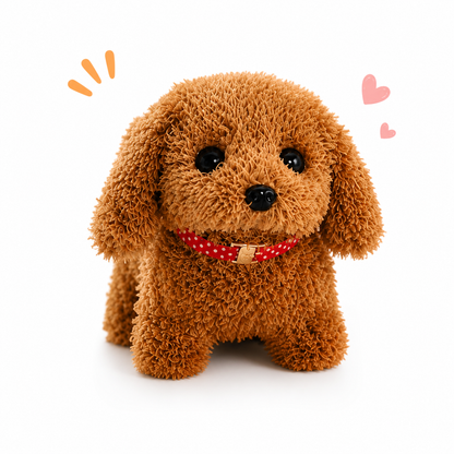 Soft Plush Puppy That Walks and Barks