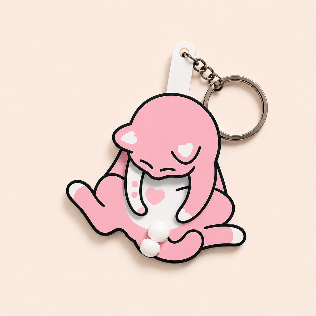 Funny Cat Keychain