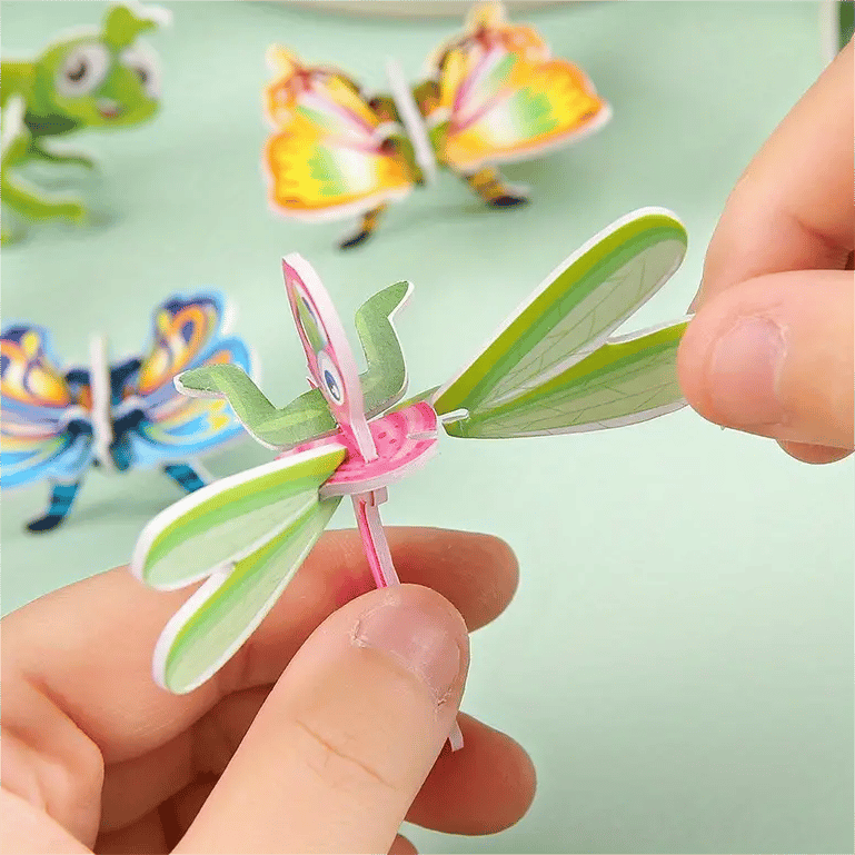 Re Useable Educational 3D Cartoon Puzzle