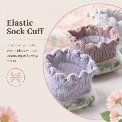 Floral Lace Ankle Socks