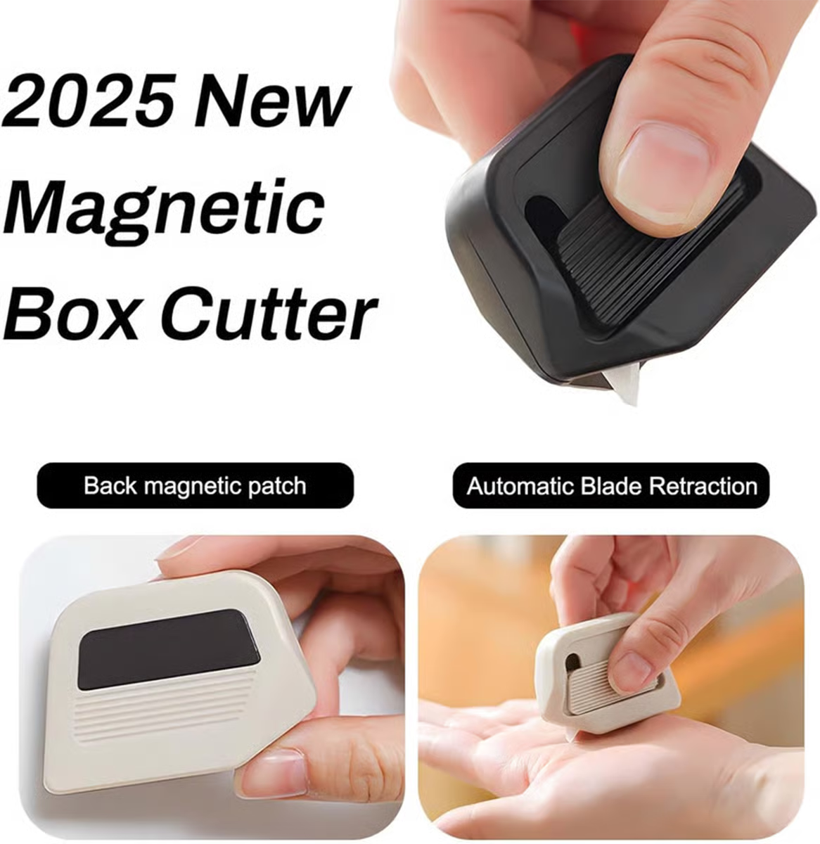 Magnetic Retractable Box Cutter