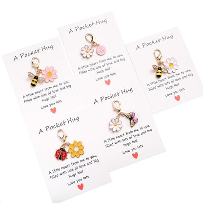 ✨Crafted by Hand Sets Hug Favors(🦋Butterfly, Ladybird, Flower, Bee)