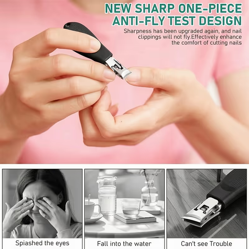 ✂️✨ Eagle Beak Wide Jaw Nail Clippers Set