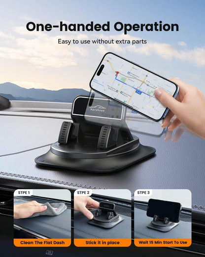 360° Rotating Foldable Phone Holder - Universal Compatibility