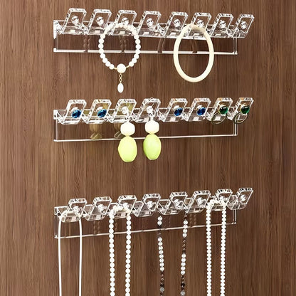 Wall Mount Acrylic Jewellery Organizer Hook