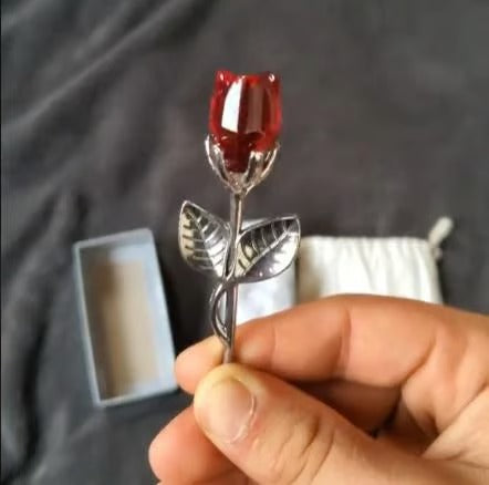Eternal Love Metal Crystal Rose Timeless Gift