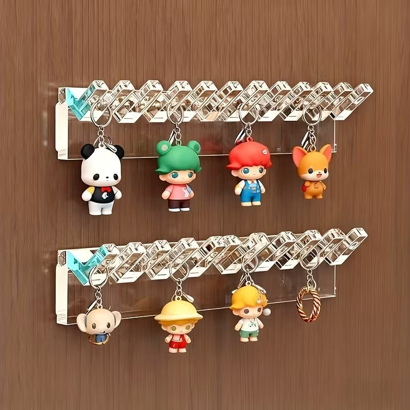Wall Mount Acrylic Jewellery Organizer Hook