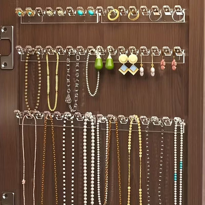 Wall Mount Acrylic Jewellery Organizer Hook