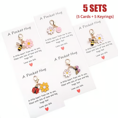 ✨Crafted by Hand Sets Hug Favors(🦋Butterfly, Ladybird, Flower, Bee)