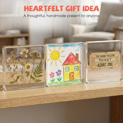 DIY Refrigerator Magnets made of Clear Acrylic