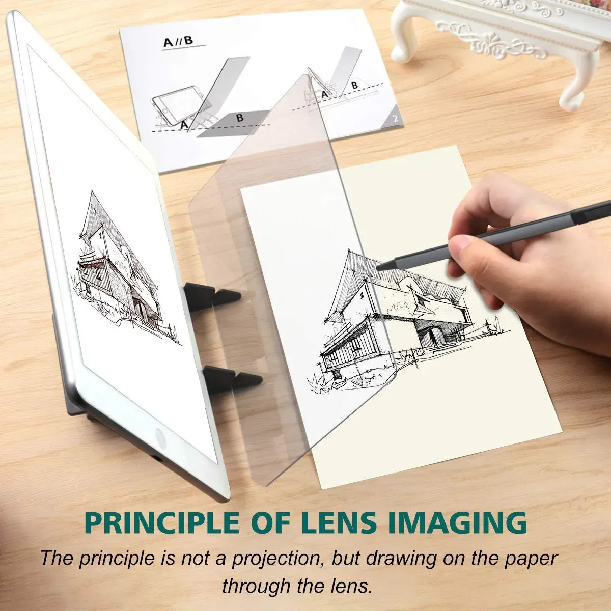 Optical Tracing Drawing Board