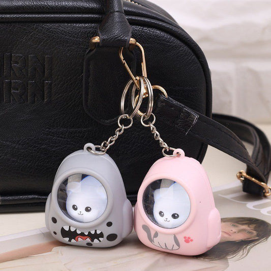 🐈Cute Cat Mini Keychain Flashlight