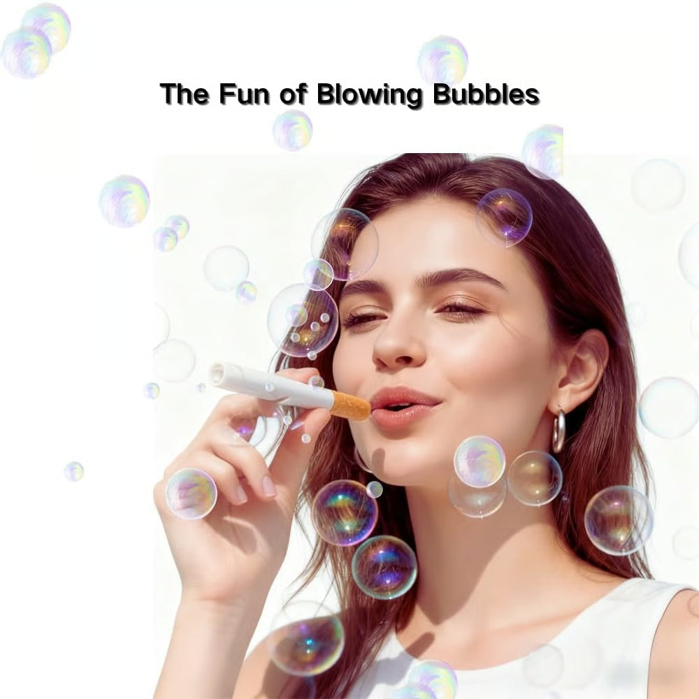 Bubble Blowing Cigarette Box