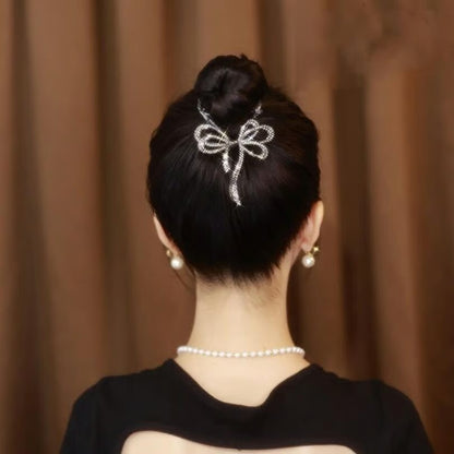 🔥Bow light luxury premium feeling hairpin