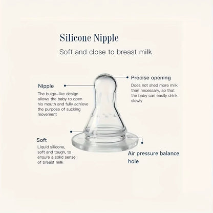 3-in-1 hands-free anti-flatulent, anti-colic baby bottle