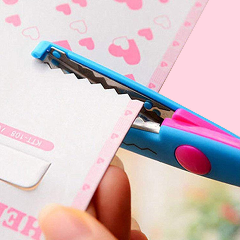 Kids Safety Art Scissors Set for Crafts & Scrapbooking