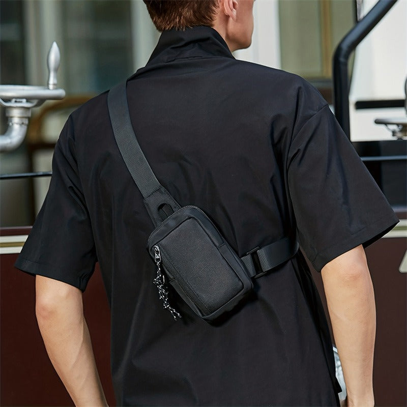 Urban Commuter Sling Bag for Men – Minimalist, Water-Resistant, Lightweight ✨