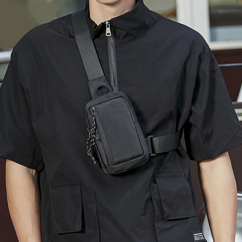 Urban Commuter Sling Bag for Men – Minimalist, Water-Resistant, Lightweight ✨