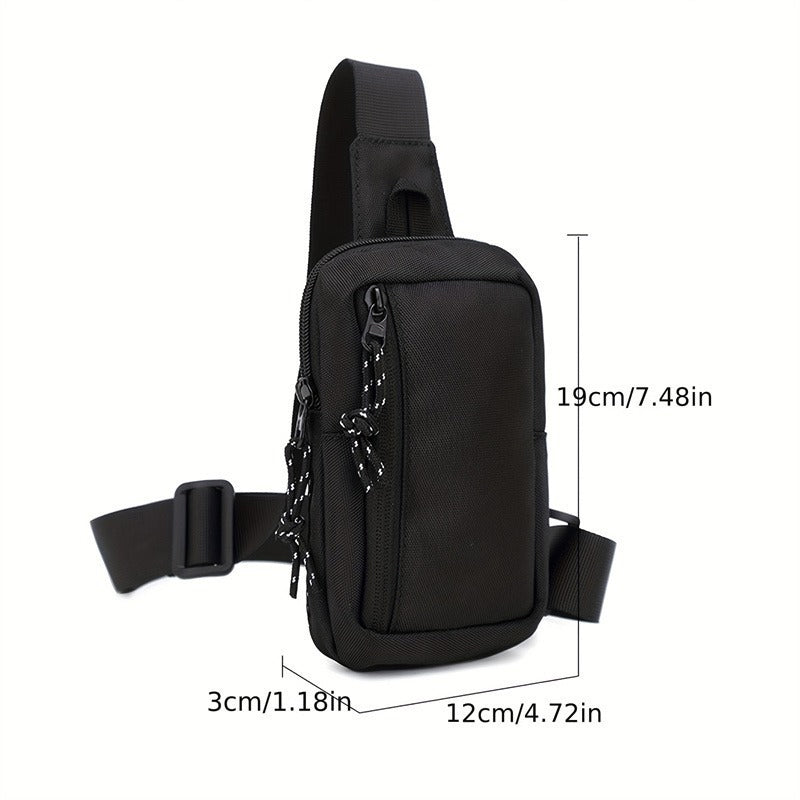 Urban Commuter Sling Bag for Men – Minimalist, Water-Resistant, Lightweight ✨